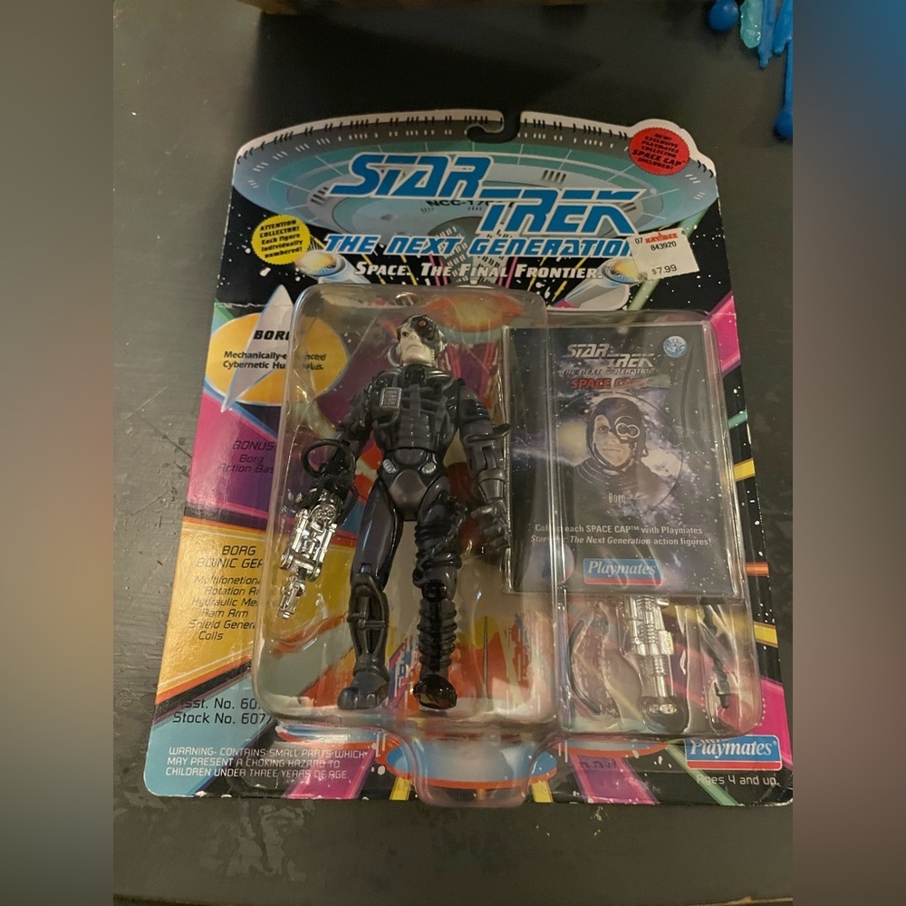 Star Trek The Next Generation Borg Action Figure - Black